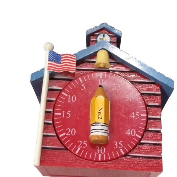 Patriotic Red Kitchen Timer - Picture 1 of 5